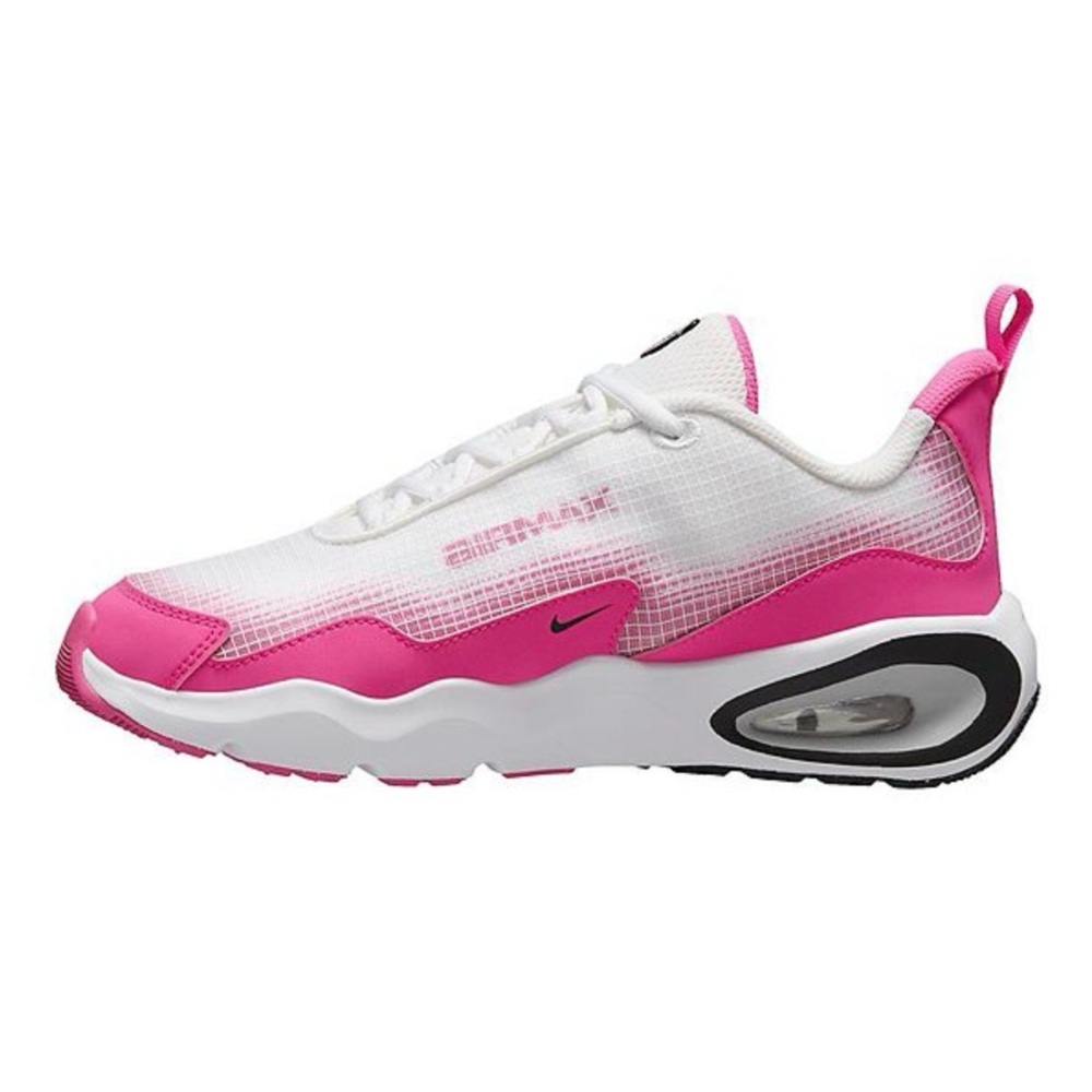 Nike Air Max above (GS). Size 6Y. White/Pink/Black. BNIB.